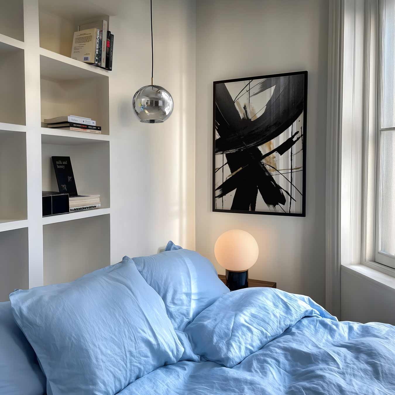Moderne Abstracte Expressie Poster-WallArtistic