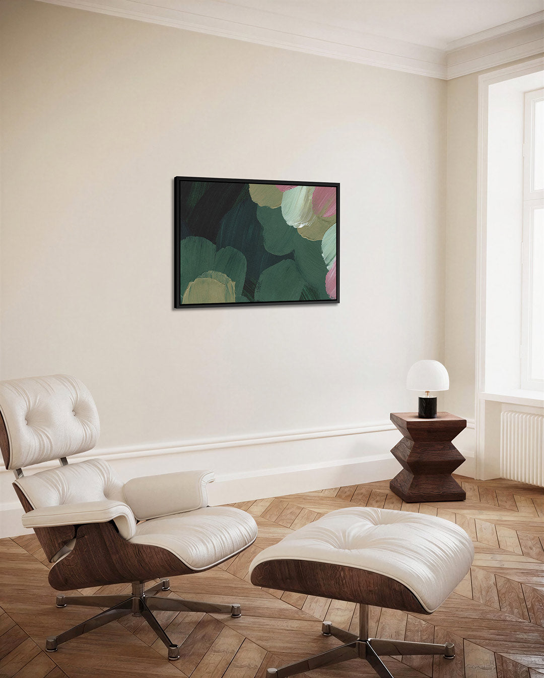 Organische kleurencompositie Kunstwerk