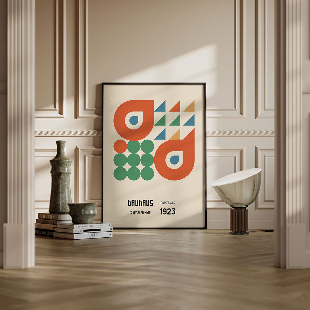 Vormen en vlakkenspel Poster
