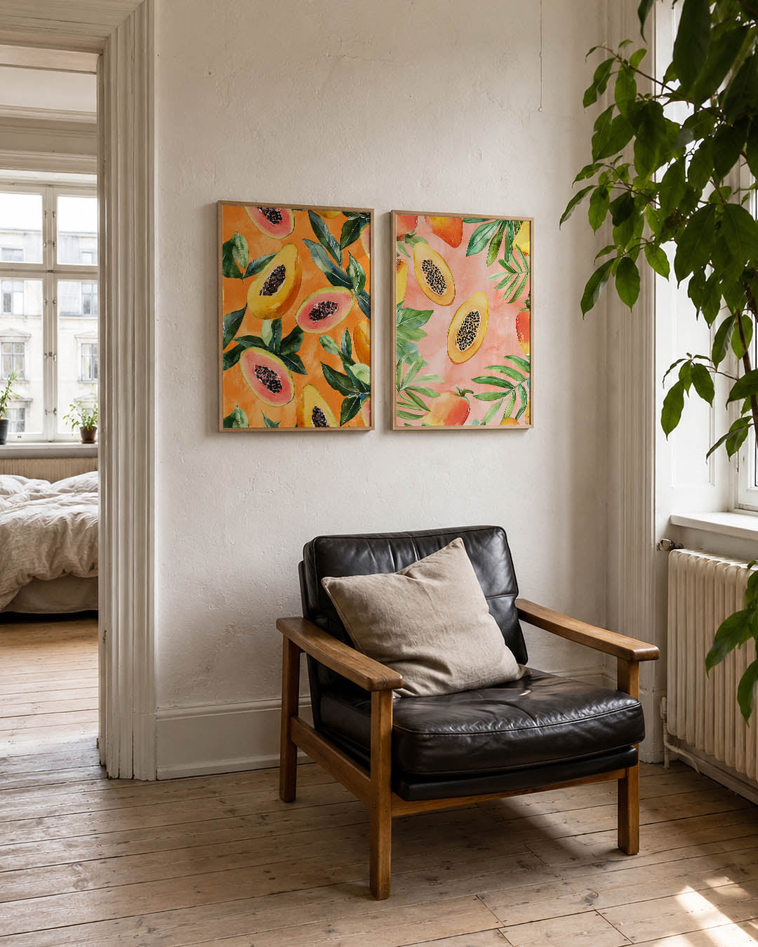 Tropische vruchtenpracht Posterset