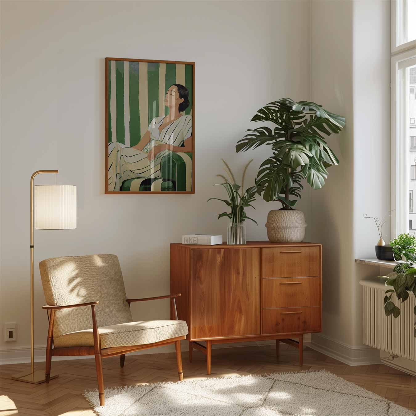 Relaxed Moment Poster-WallArtistic
