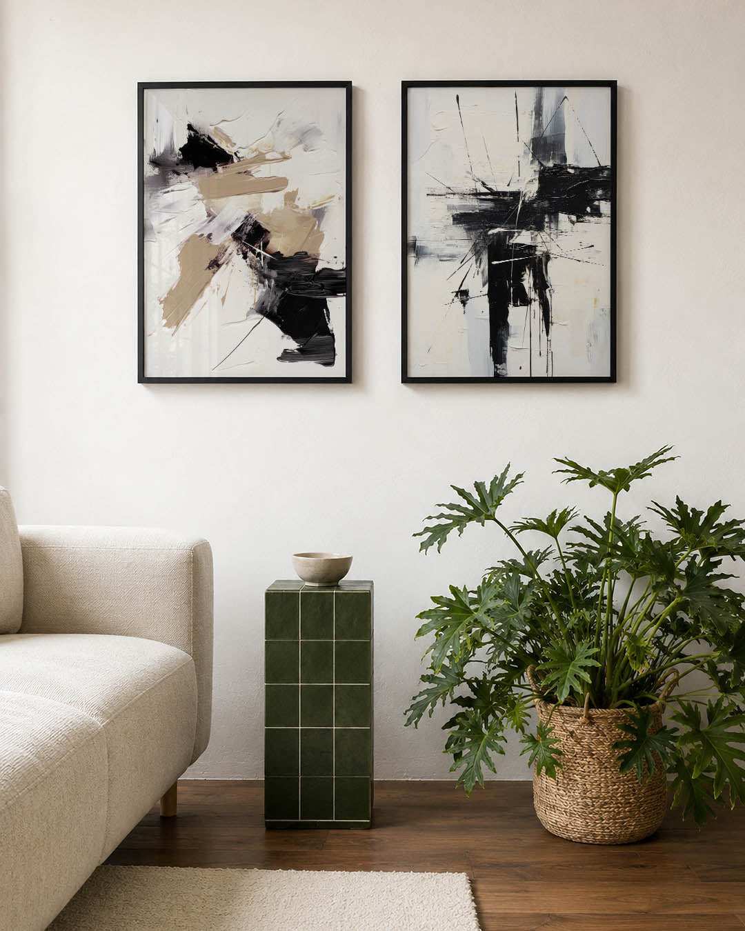 Dynamische kleurvlakken Posterset