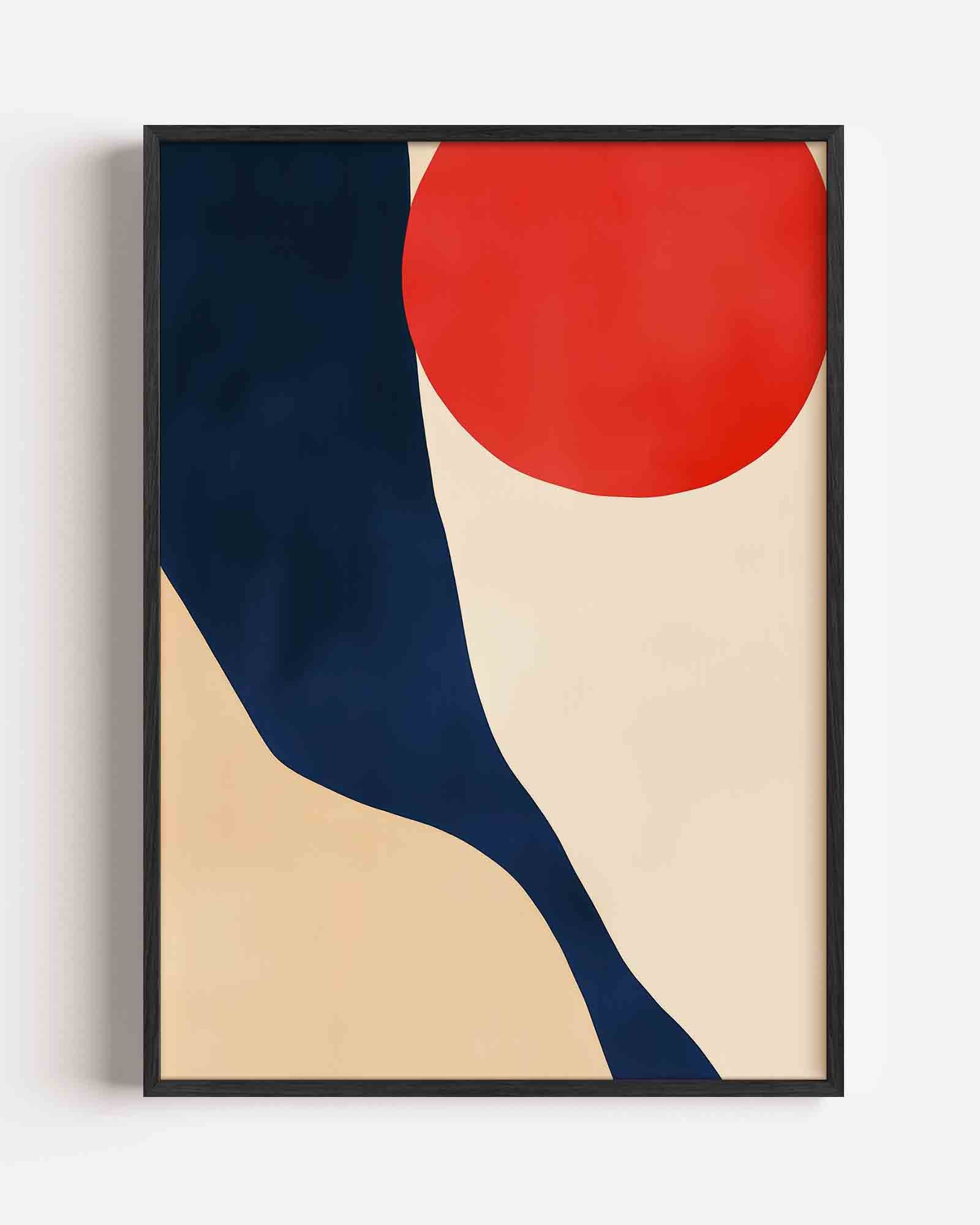 Abstracte vormen Poster