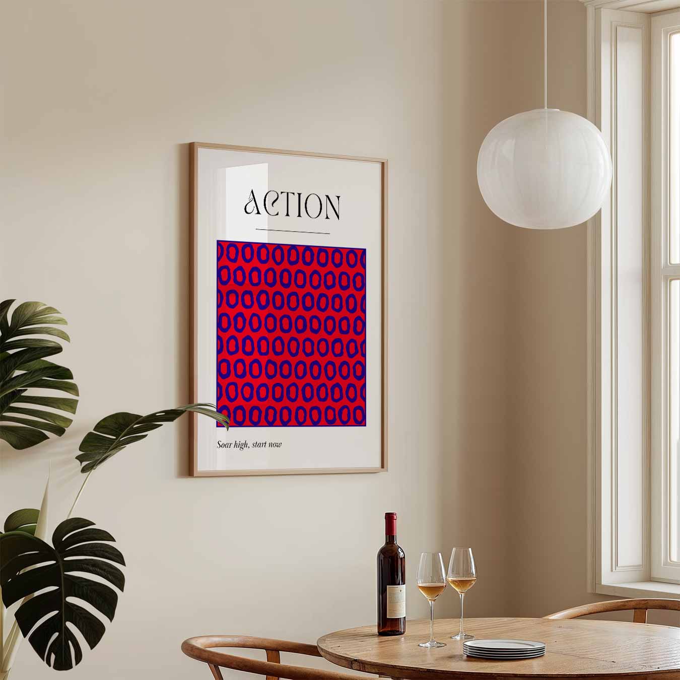 Inspirerende Actieposter-WallArtistic
