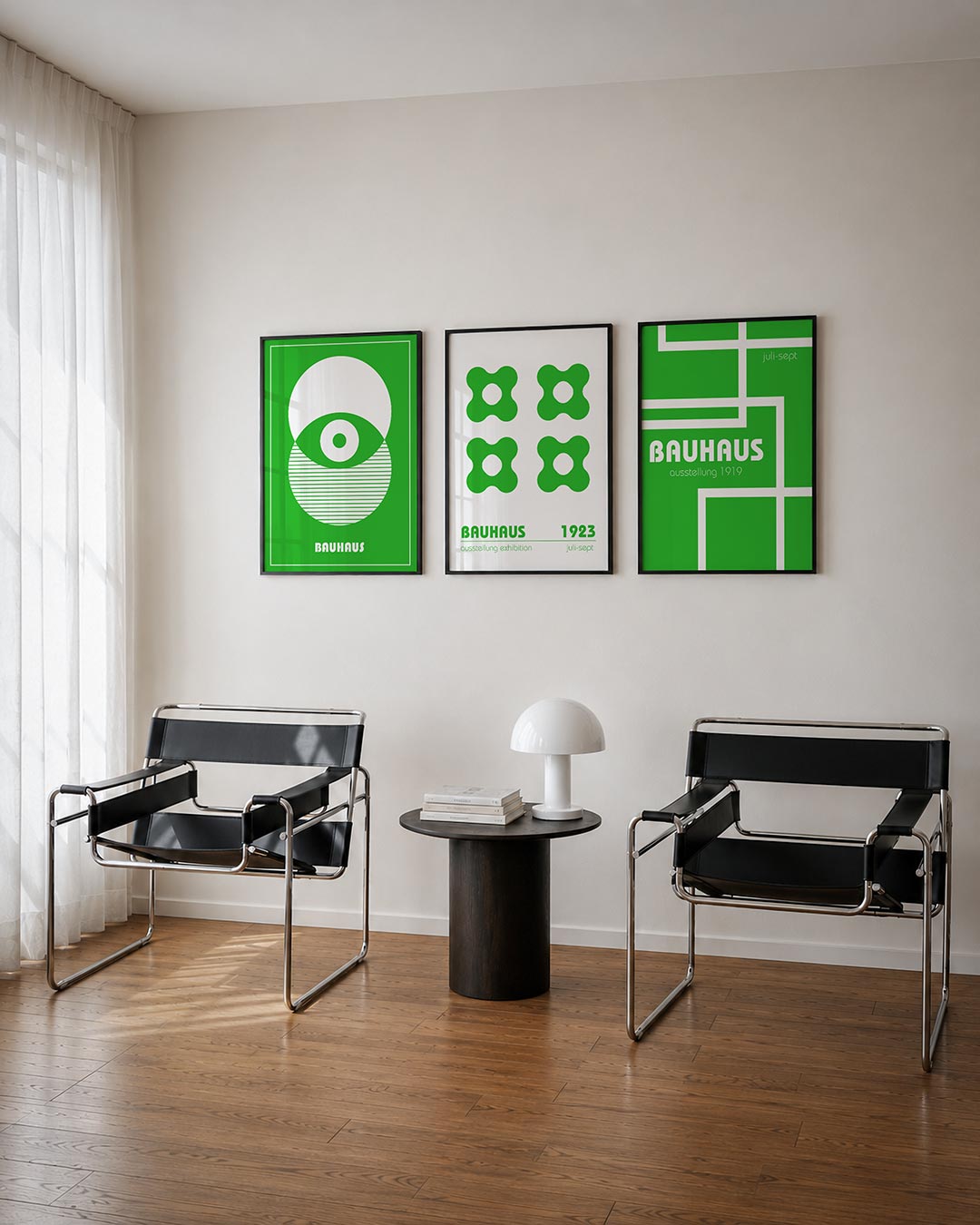 Cirkel en strepen Posterset