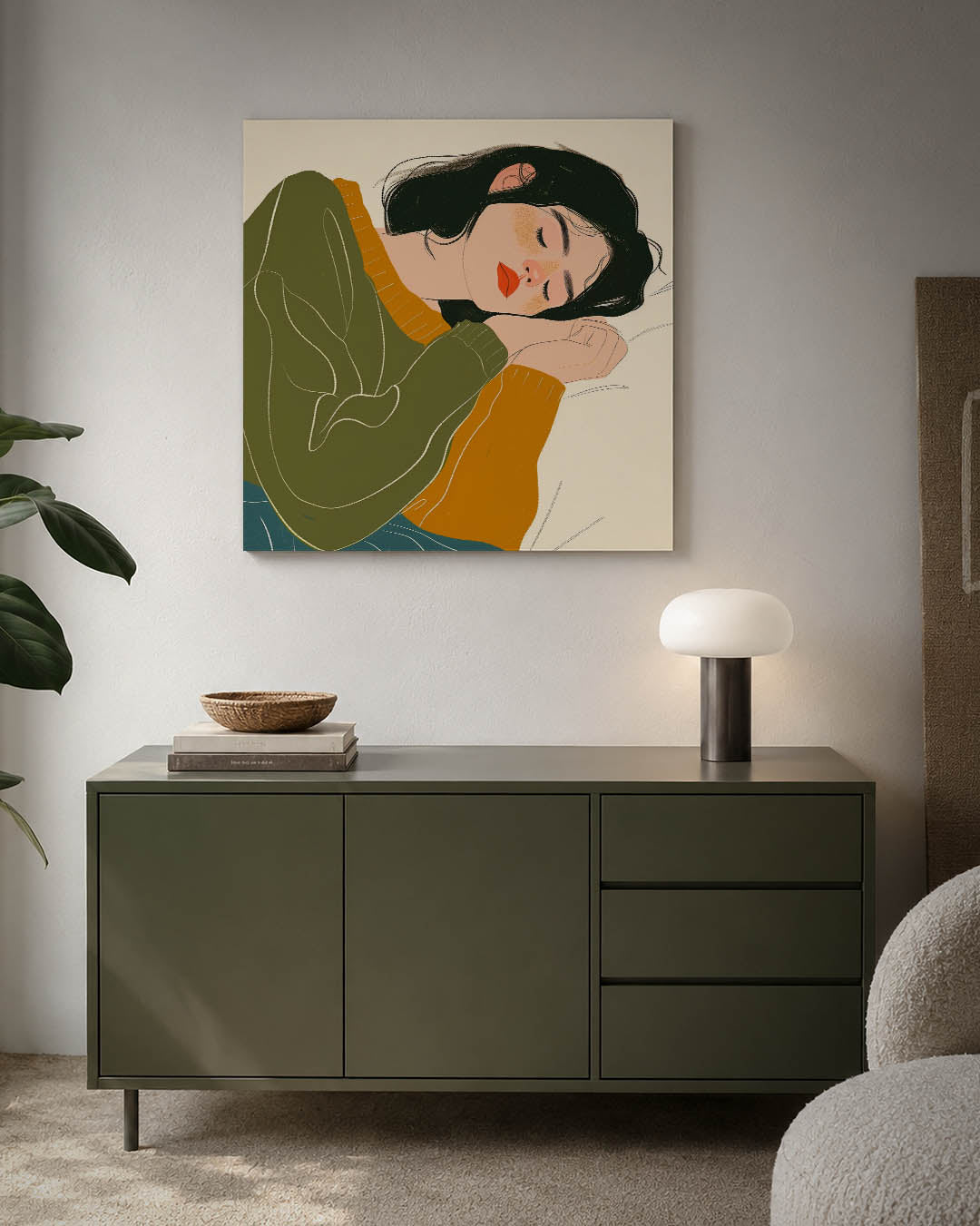 Dromerige rust Kunstwerk