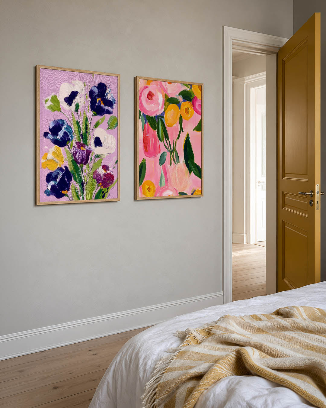 Bloemrijke kleurenpracht Posterset