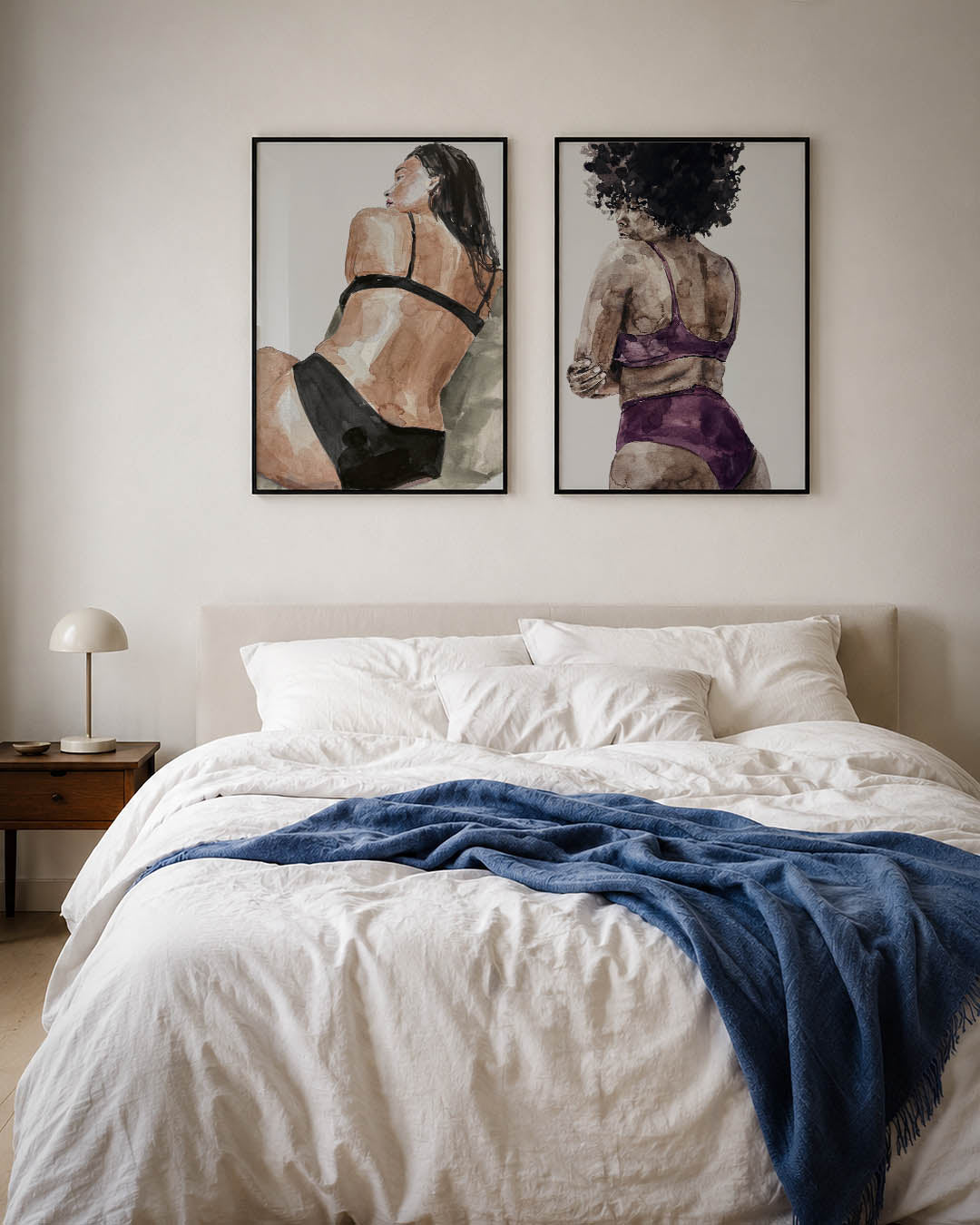 Zachte lijnenspel Posterset