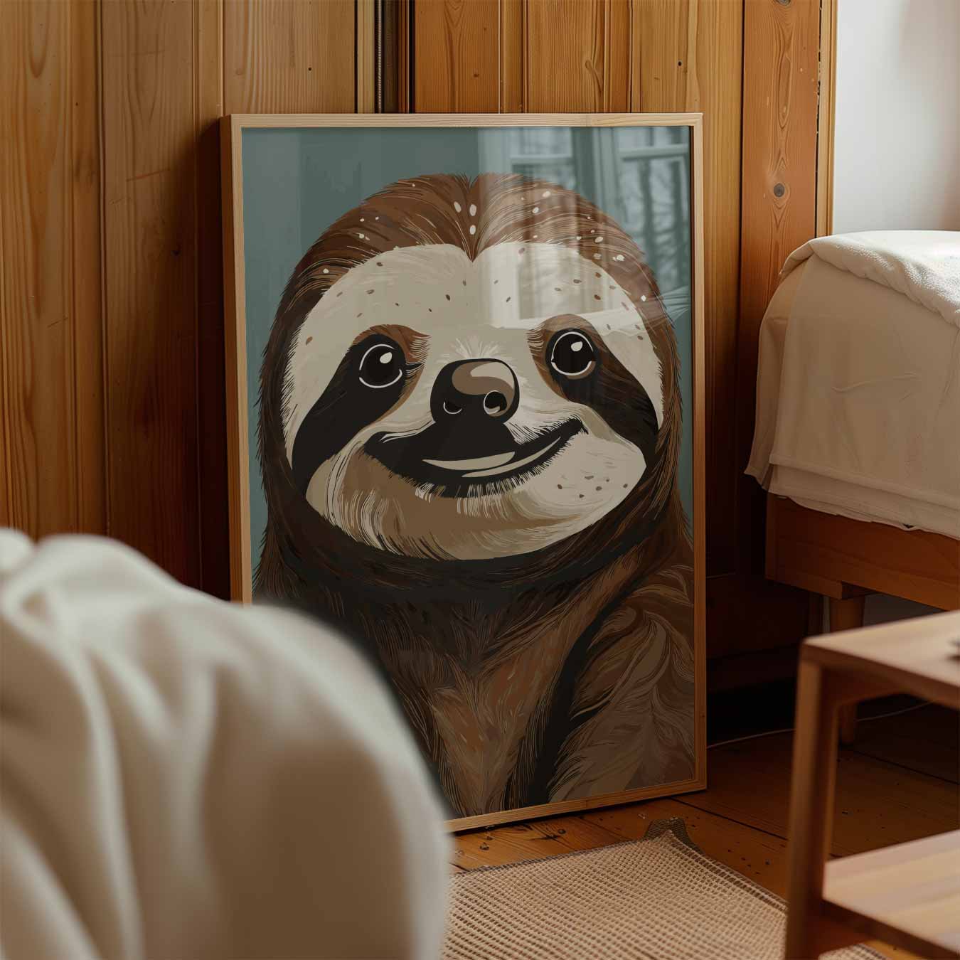 Lieve Luiaard Poster-WallArtistic
