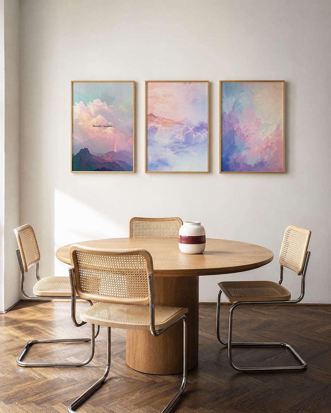 Dromerige berglandschap Posterset
