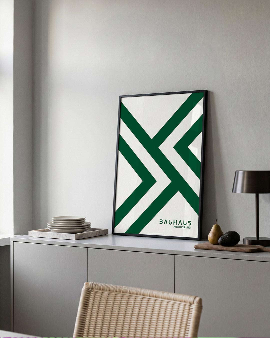 Lijnen en vlaken Poster