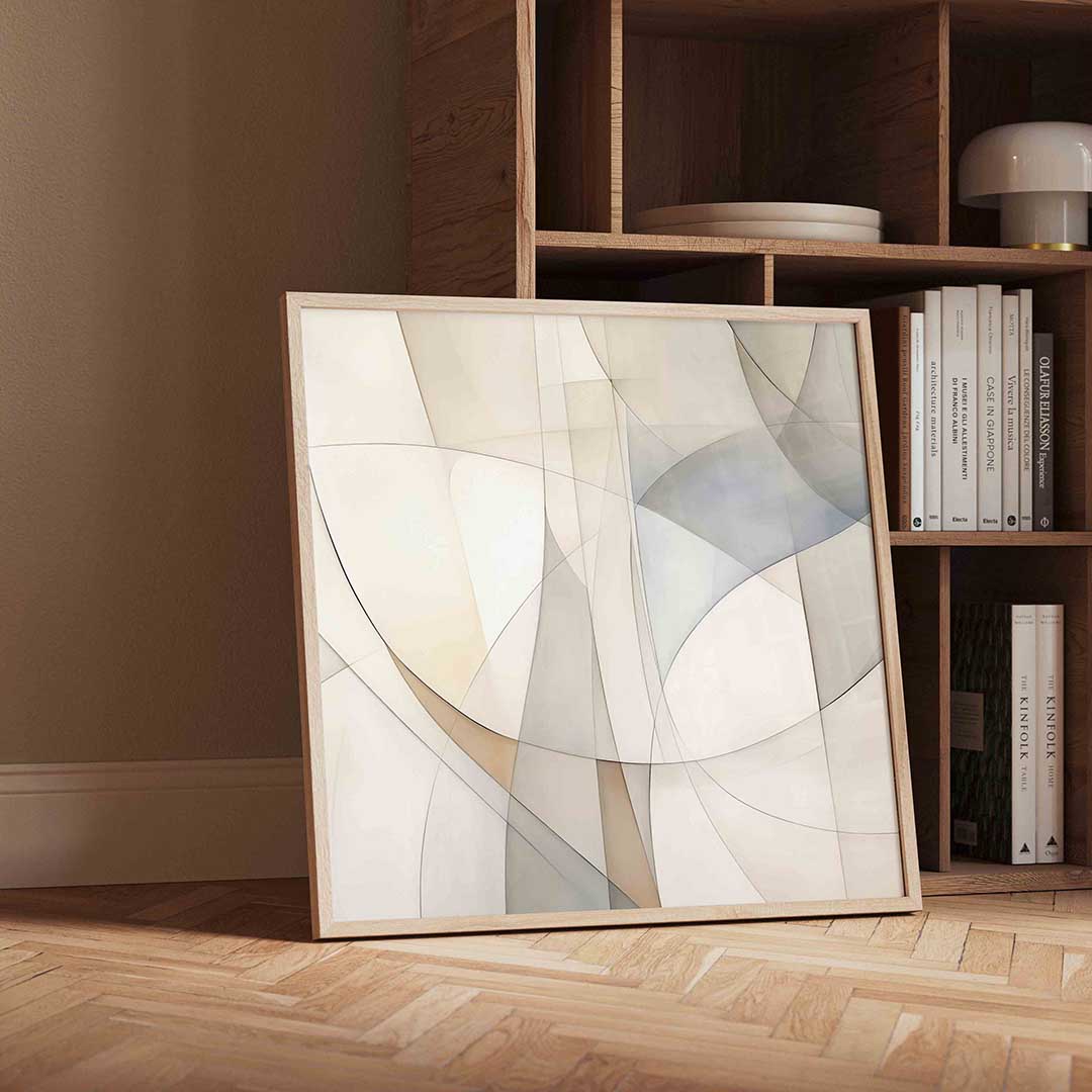 Abstracte vormen Poster