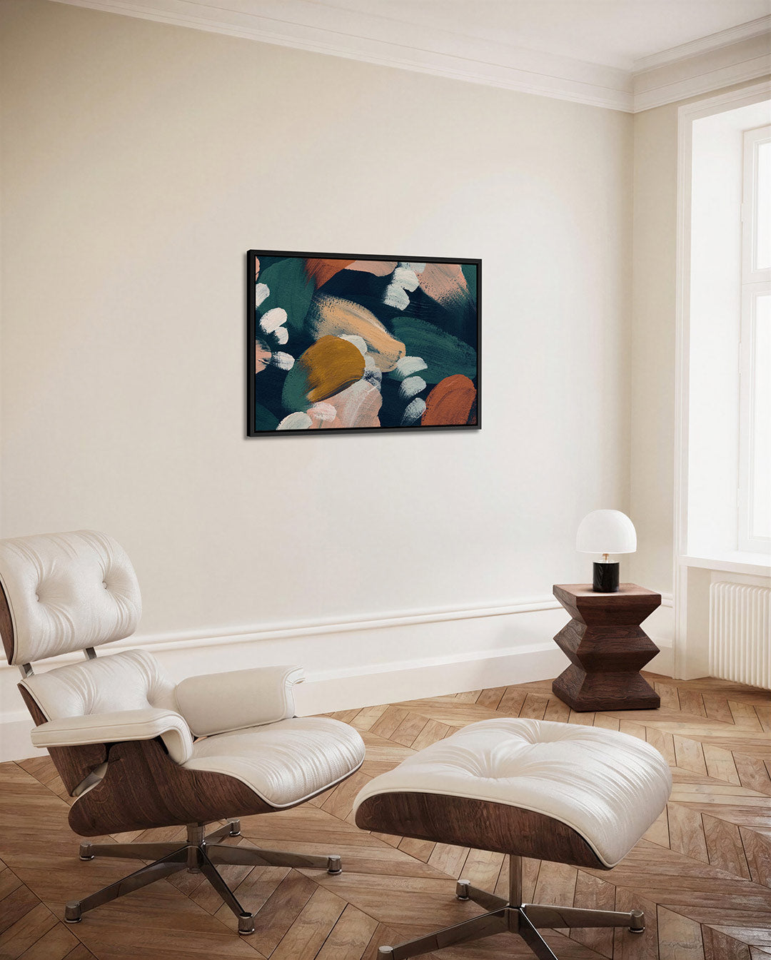 Kleurencompositie Kunstwerk