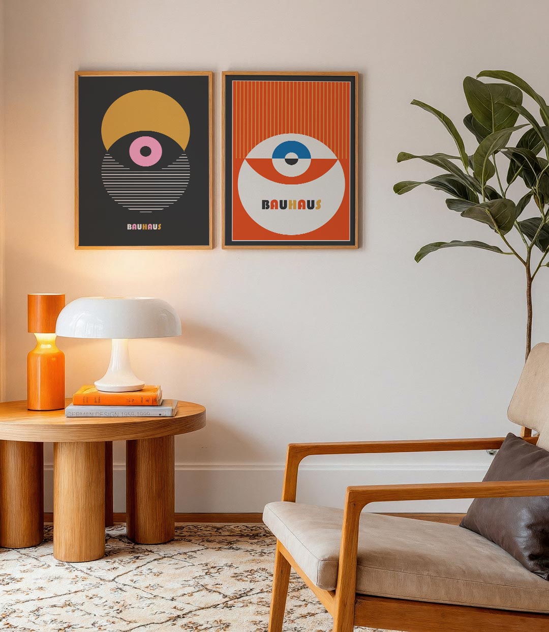 Cirkel en lijnen Posterset