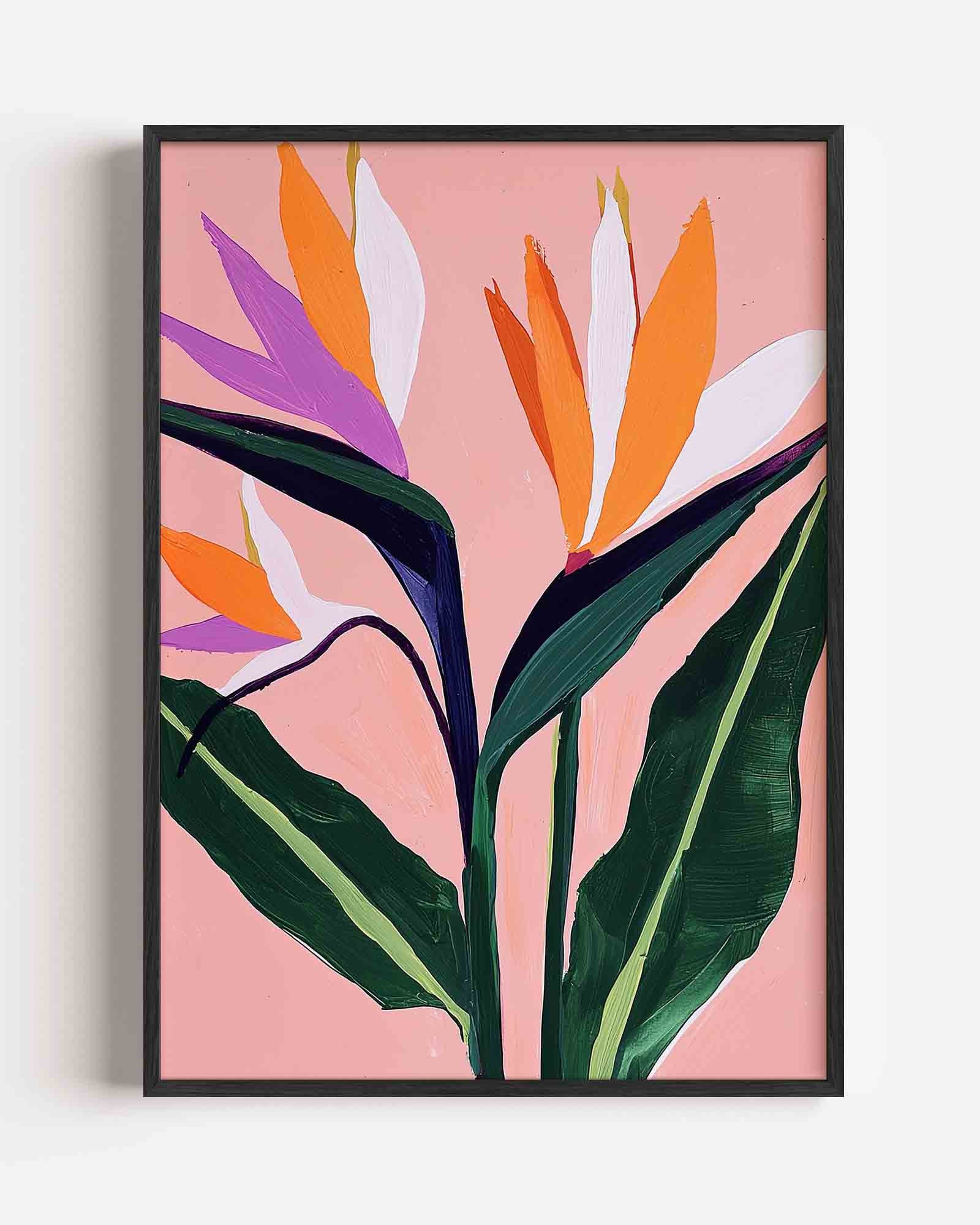 Paradijsvogelbloem Poster