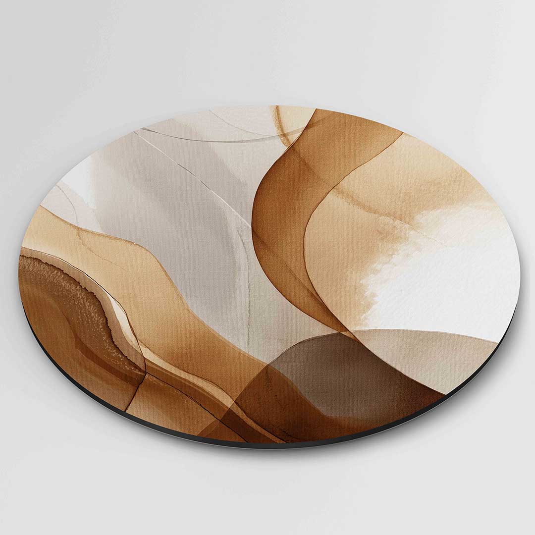 Abstracte vormen Muurcirkel