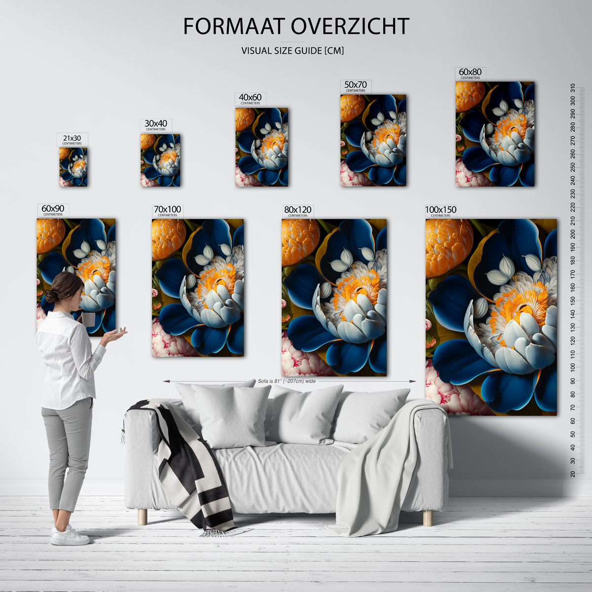 Bloemenpracht Poster