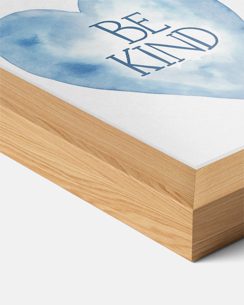 Be Kind Waterverf Poster-WallArtistic