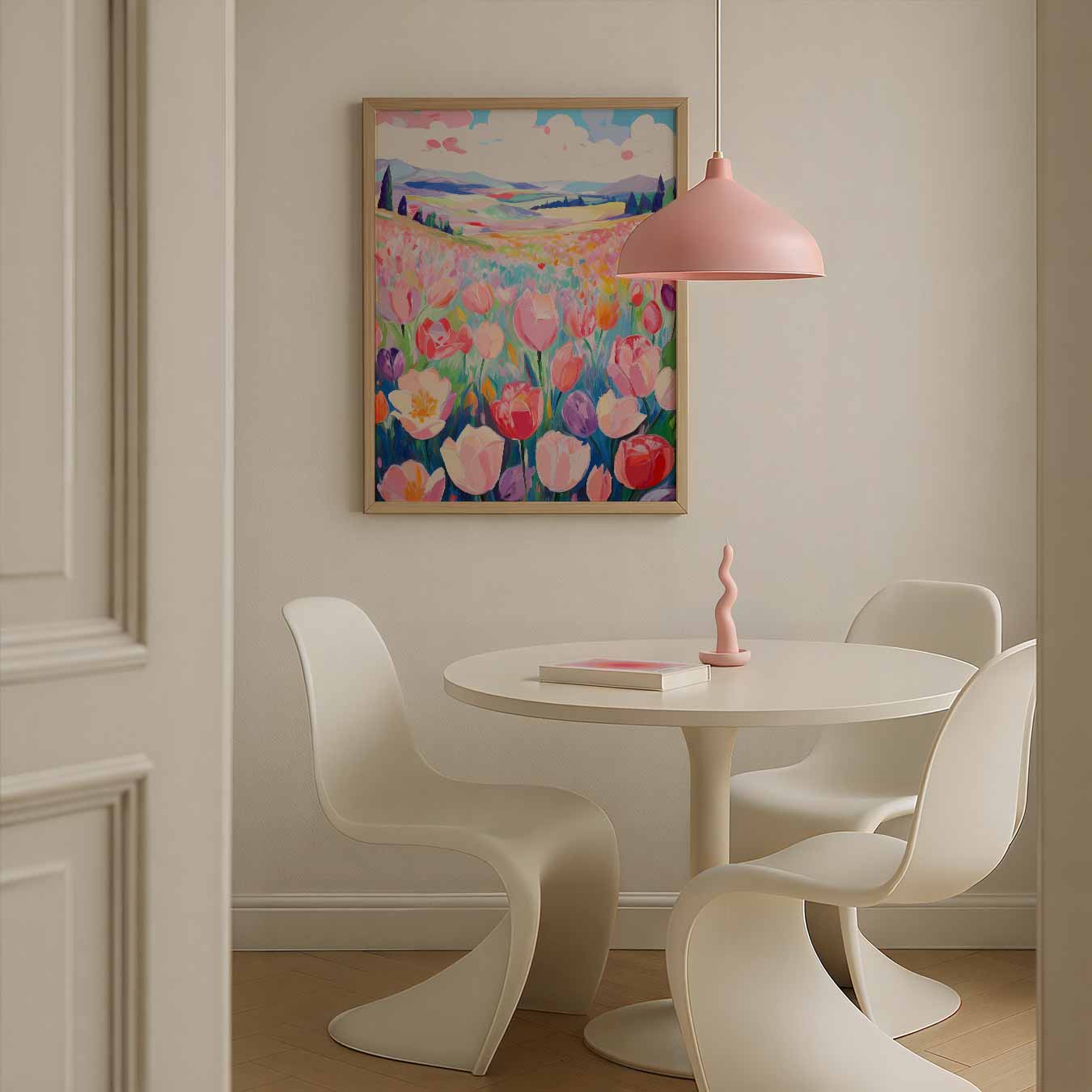 Kleurrijke Bloemenweide Poster-WallArtistic