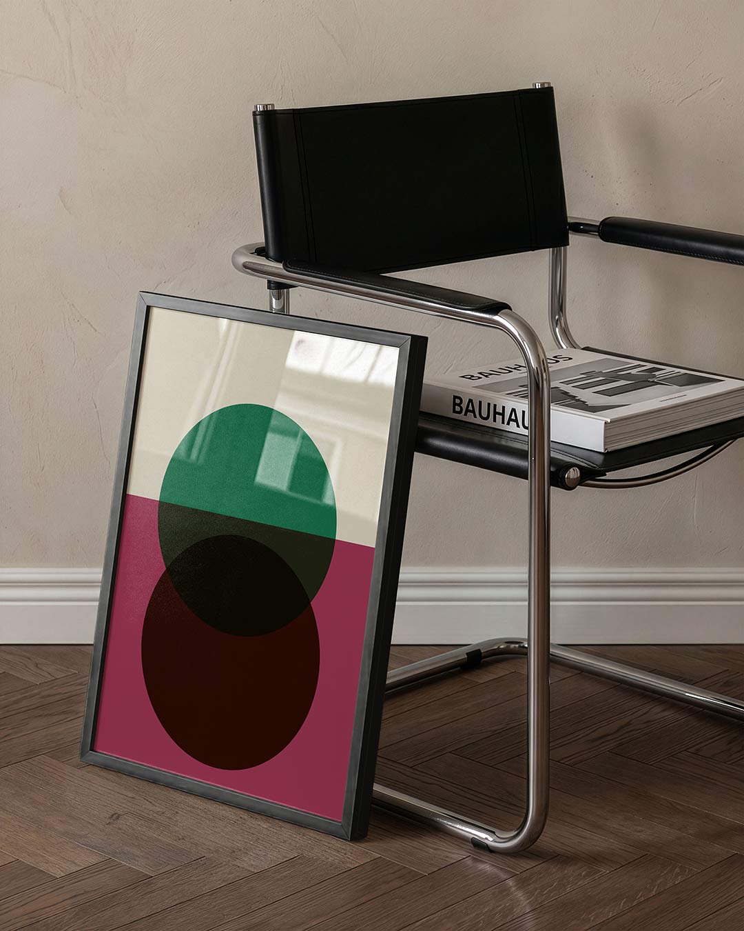 Vormen en vlaken Poster