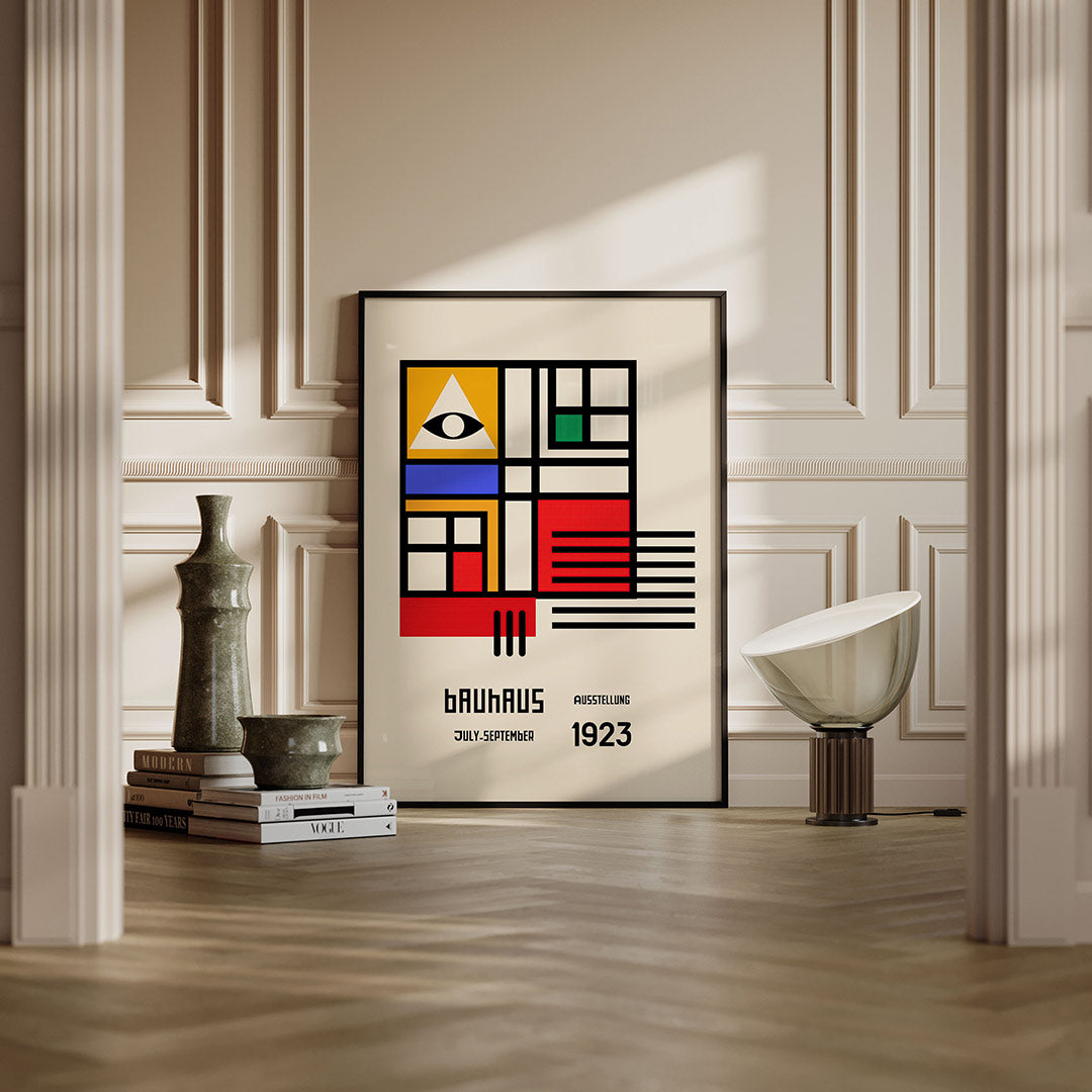 Vormen en vlakkenspel Poster
