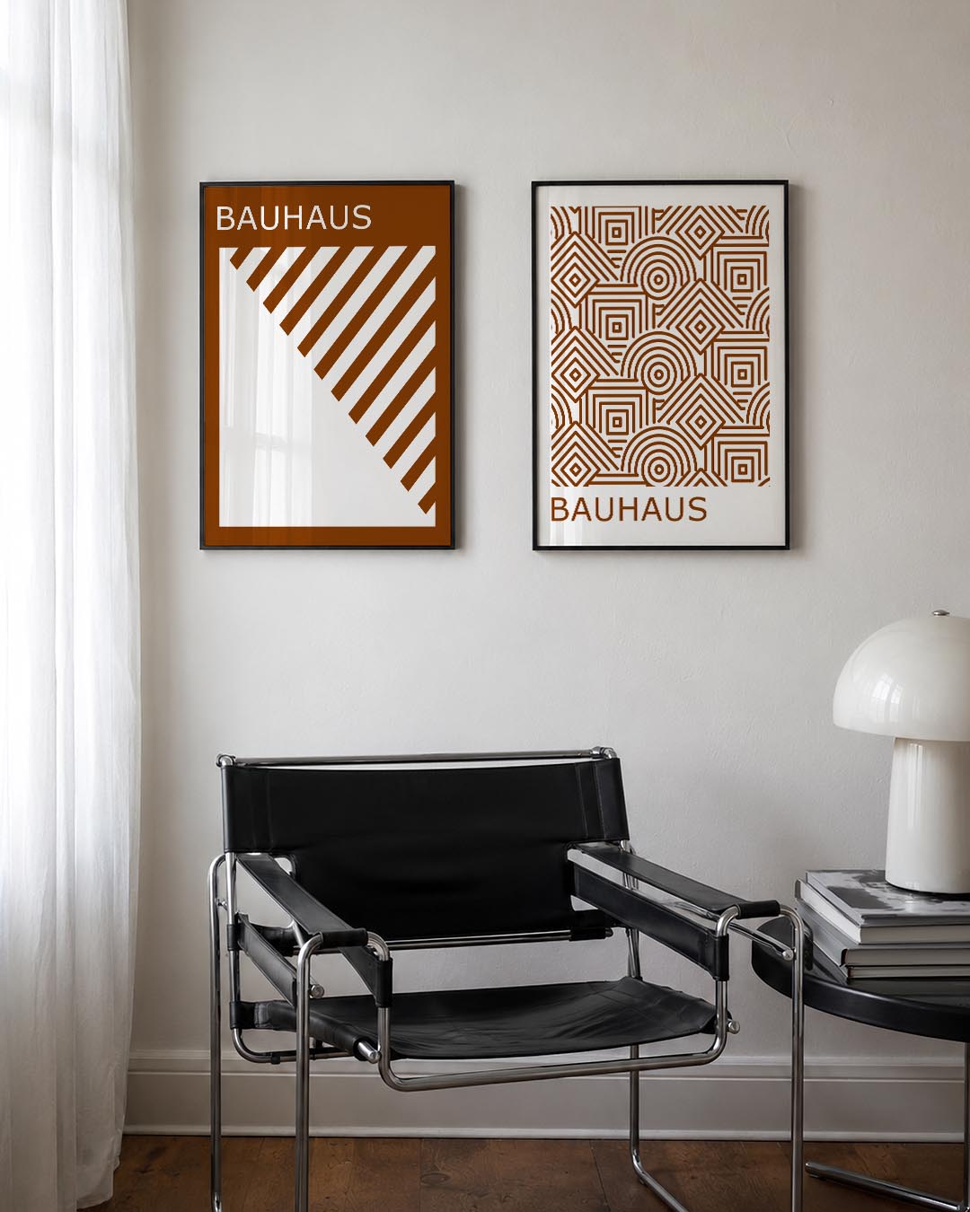 Diagonal lijnen Postersets