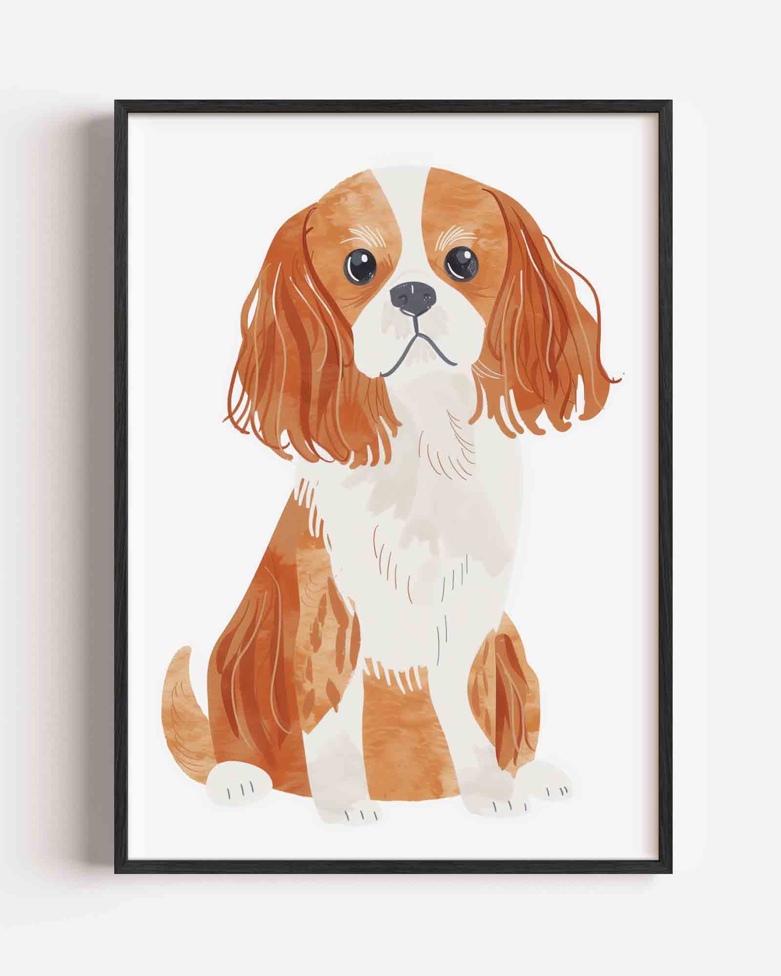 Hond met lange oren Poster