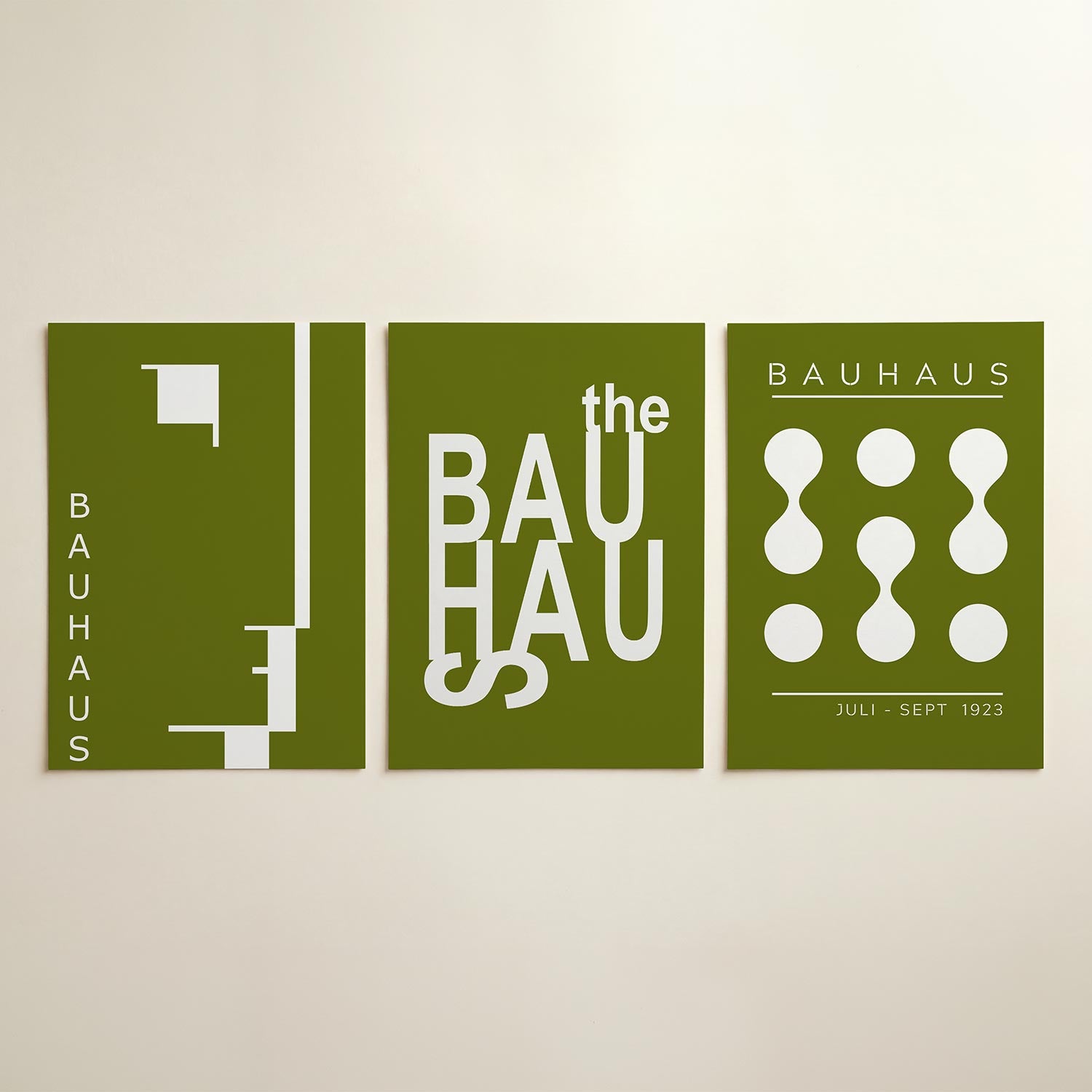 Lijnen en vlakken Posterset