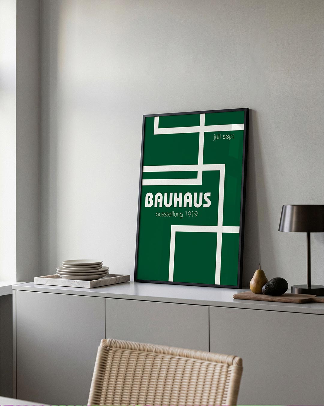 Lijnen en vlakken Poster