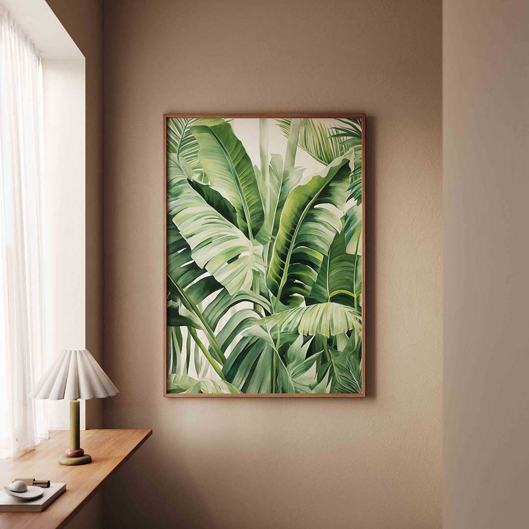 Bananenbladeren Poster