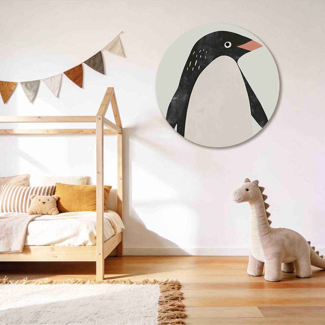 Pinguïn Muurcirkel