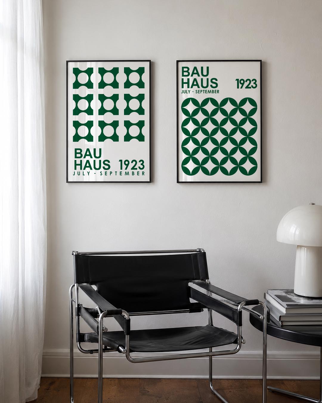 Cirkelritme en tekst Posterset