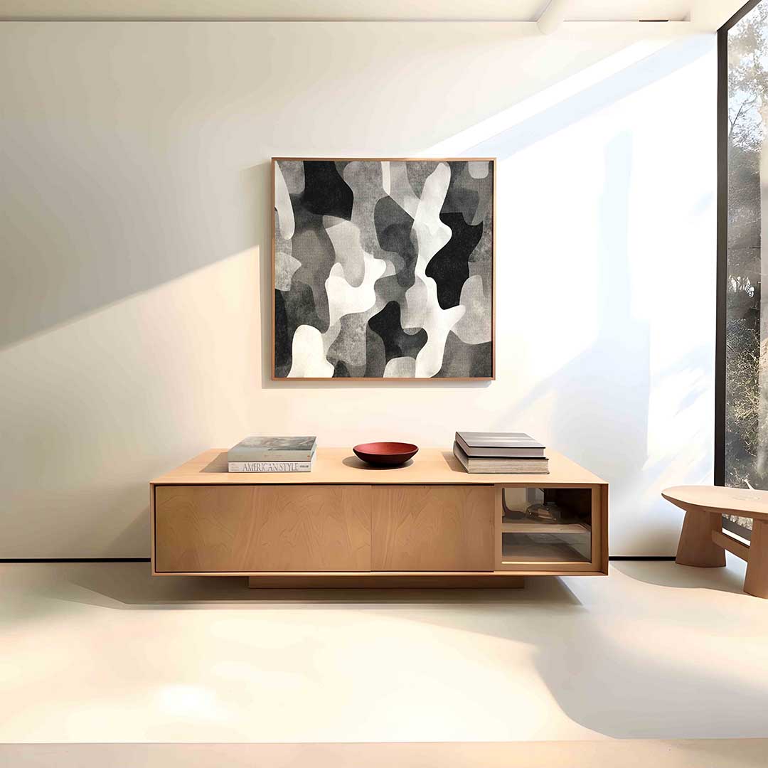 Abstracte vormen Poster