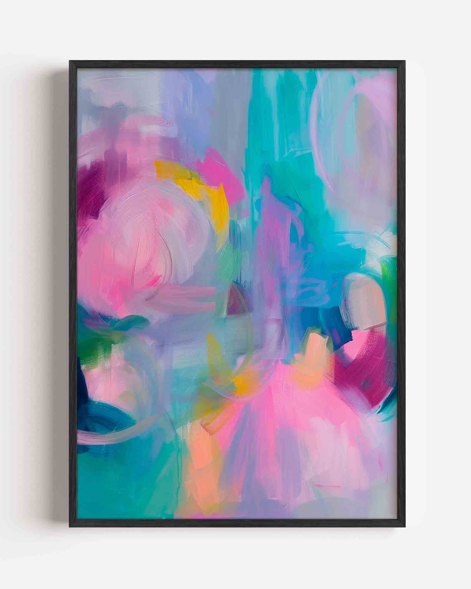 Abstracte vormen Poster