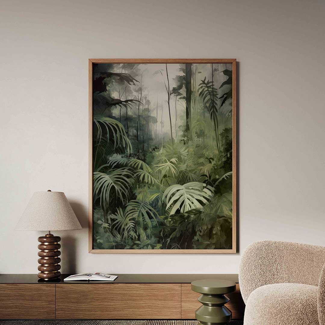 Weelderige jungle Poster