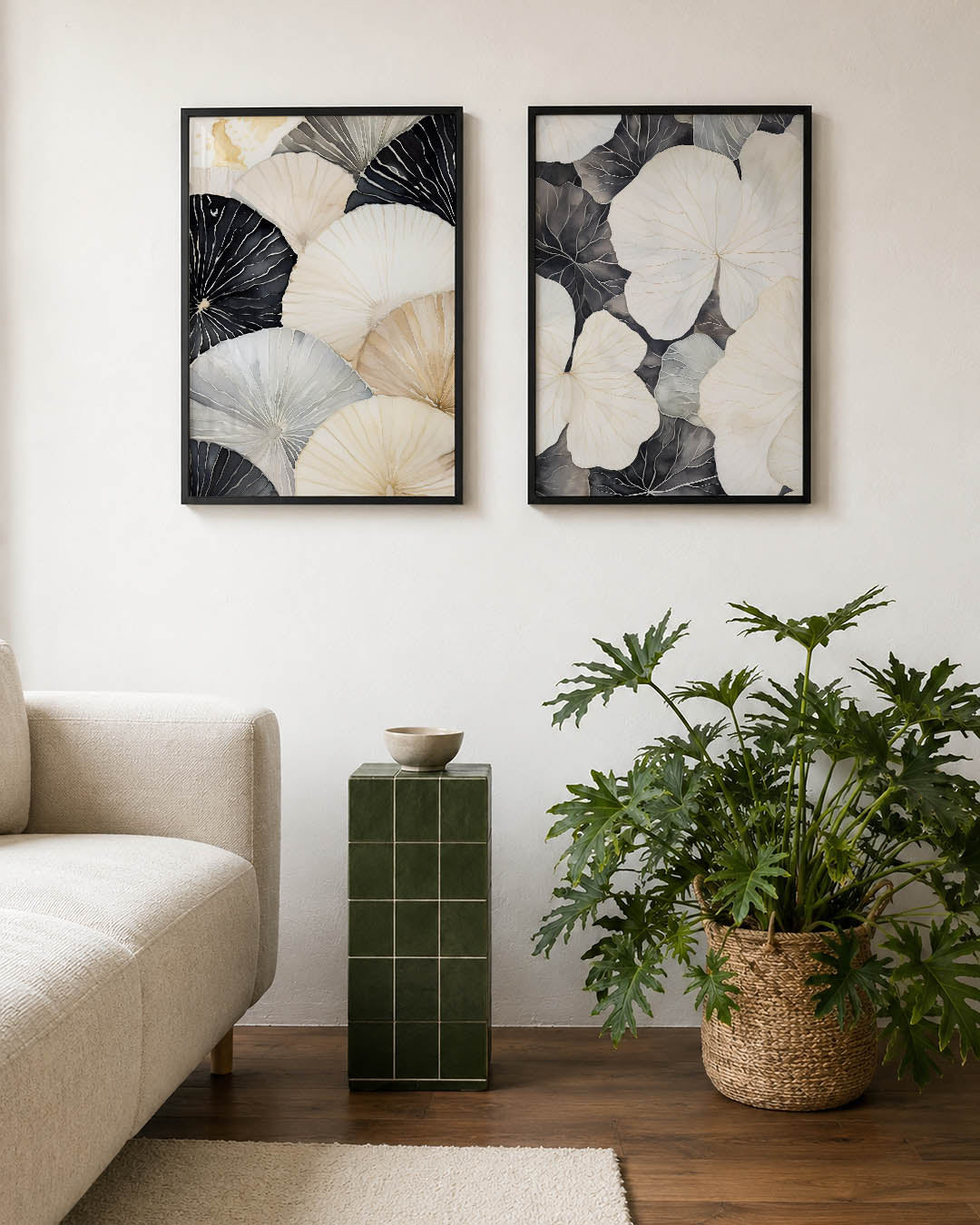 Vorm en kleurenspel Posterset