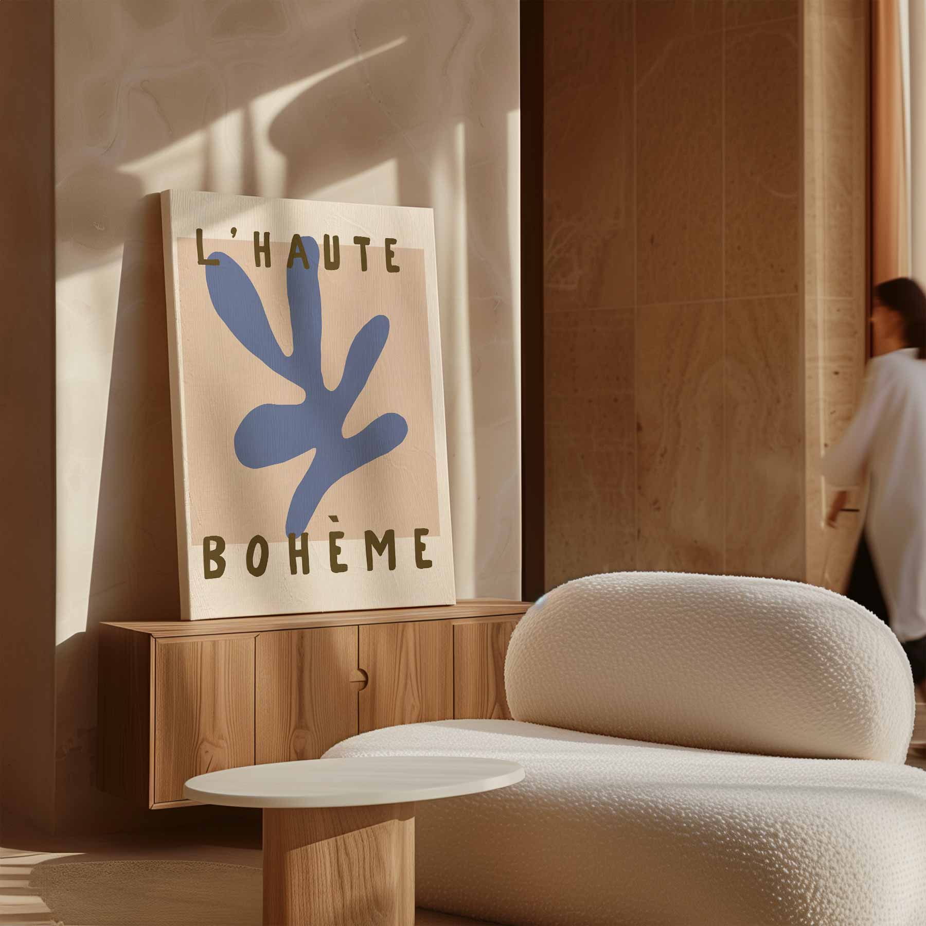Moderne Boheemse Kunstprint Kunstwerk-canvas-dibond-plexiglas-wanddecoratie-WallArtistic
