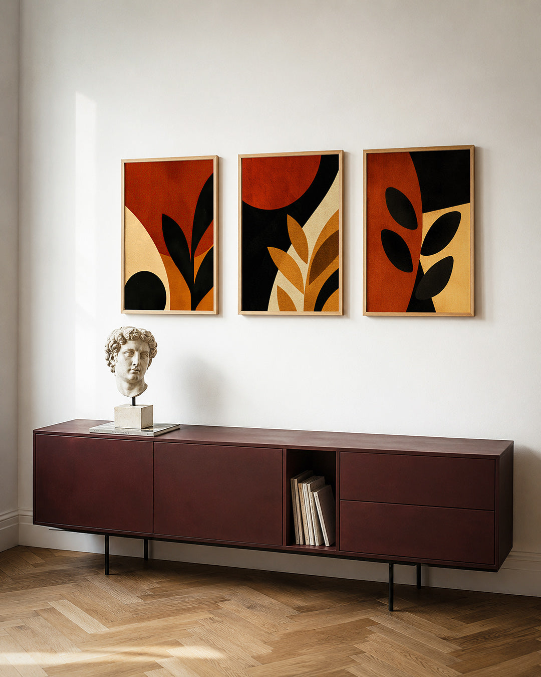 Vormen en vlakken Posterset