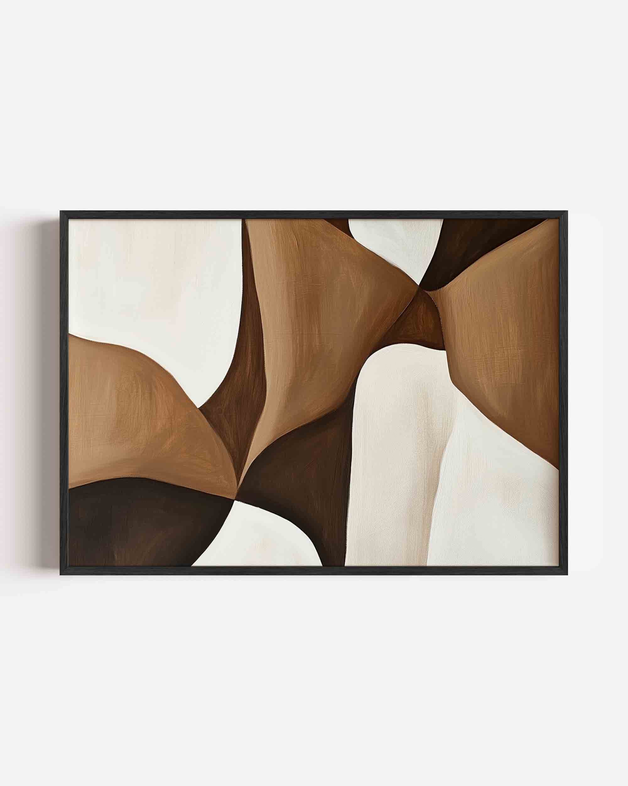 Abstracte vormen Poster