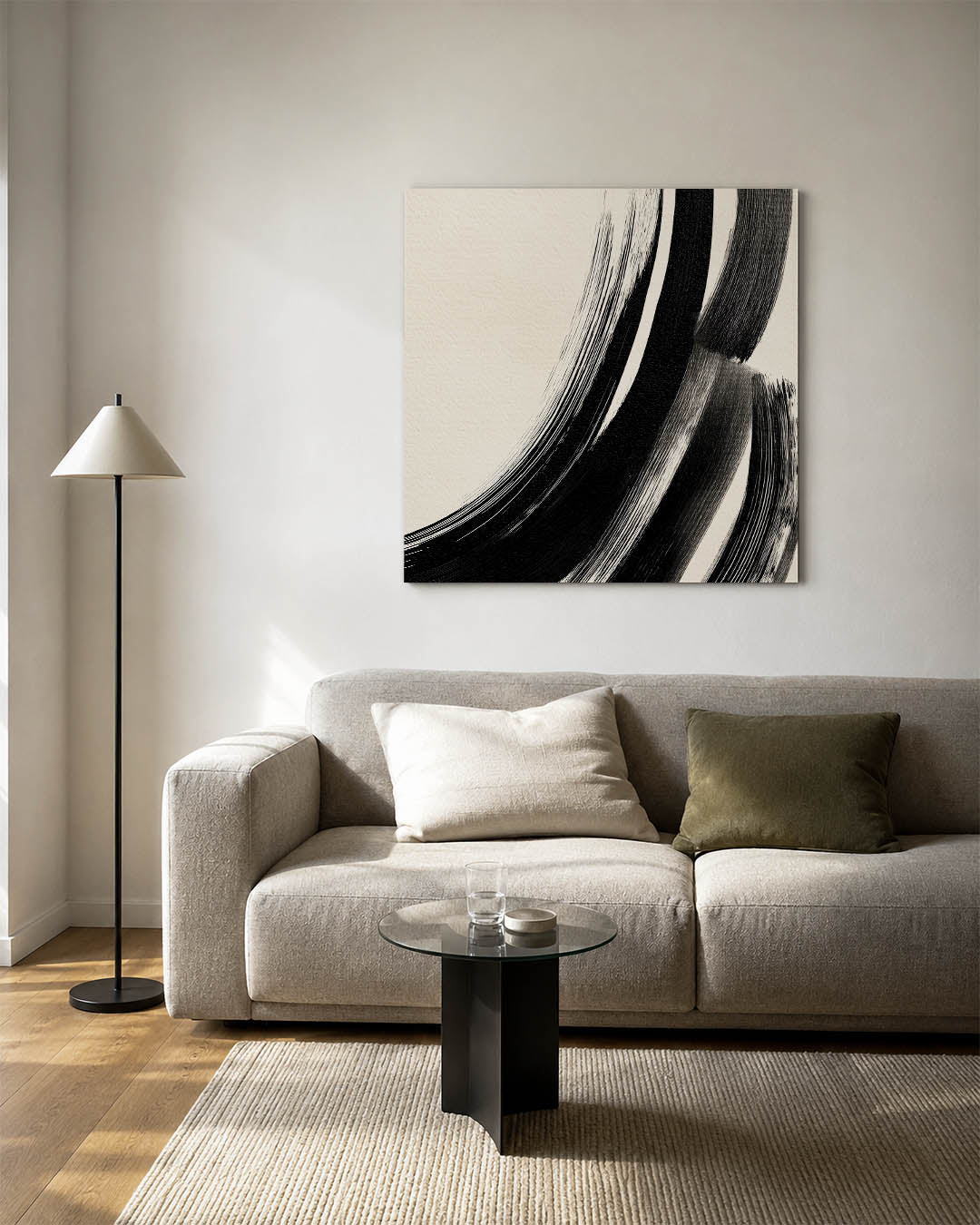 Abstracte Kunstwerk
