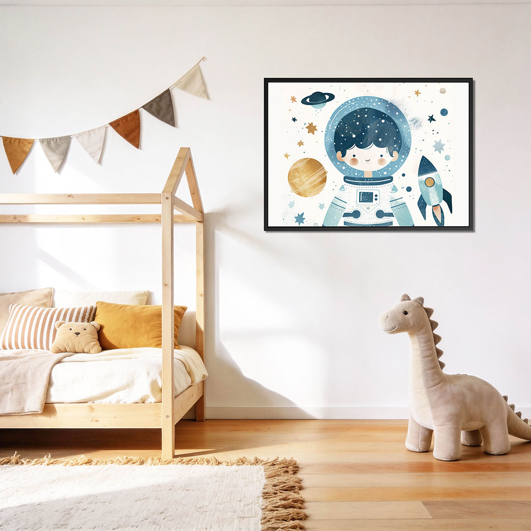 Speelse ruimte illustratie Kunstwerk