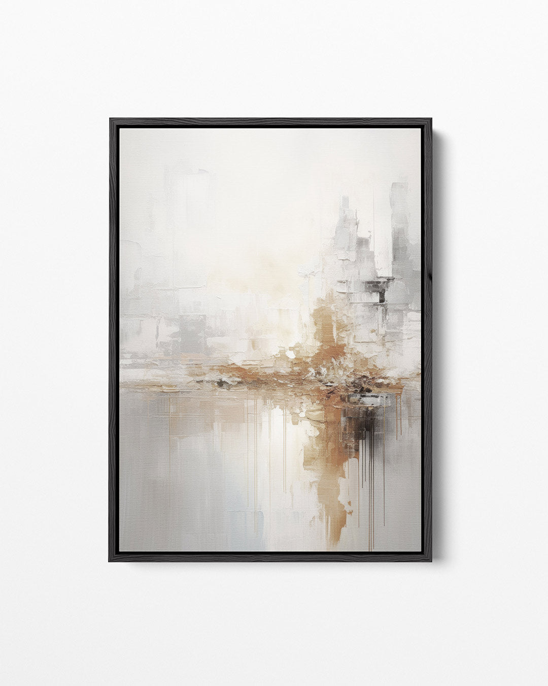 Rustige kleurencompositie Kunstwerk