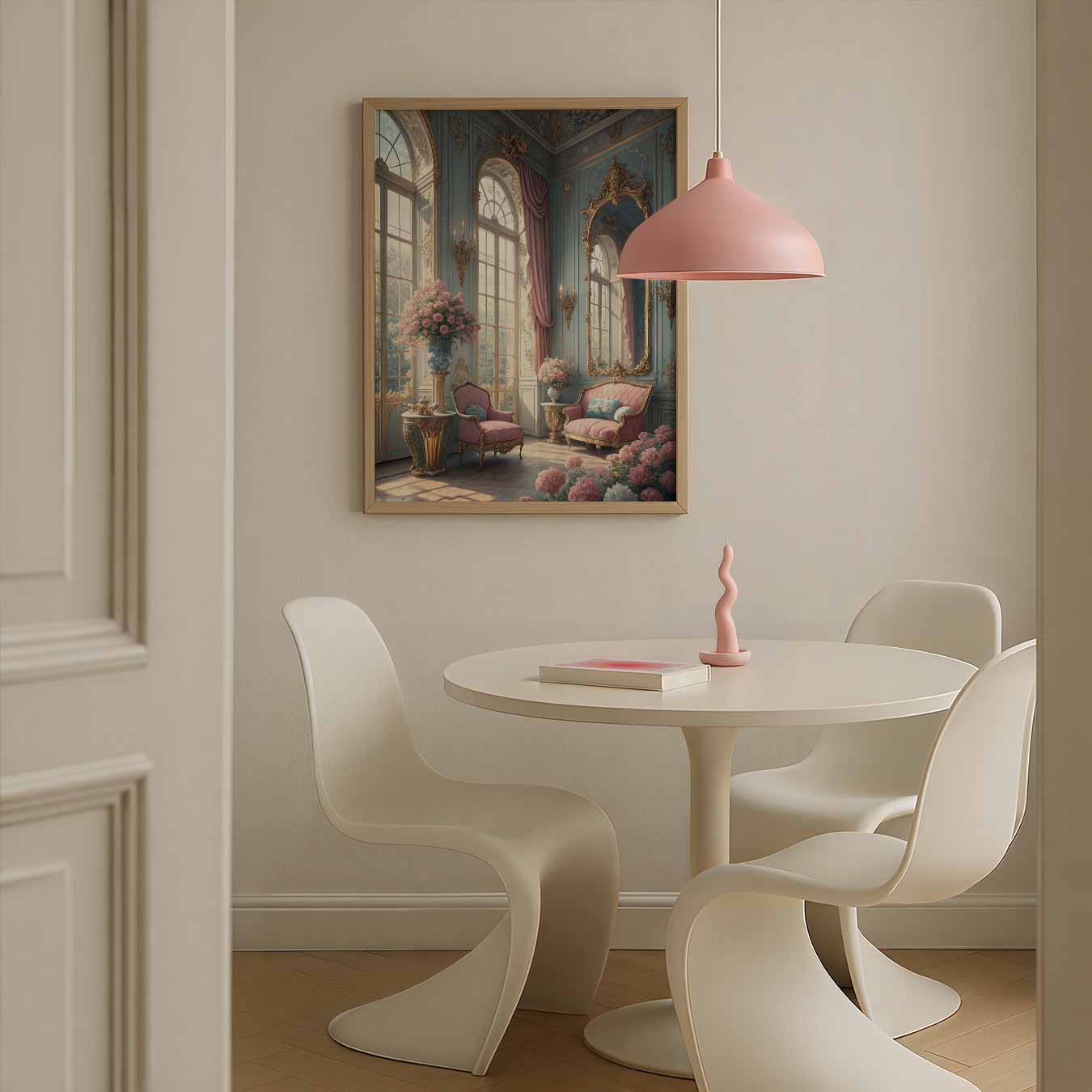 Dromerige Luxe Interieur Poster-WallArtistic