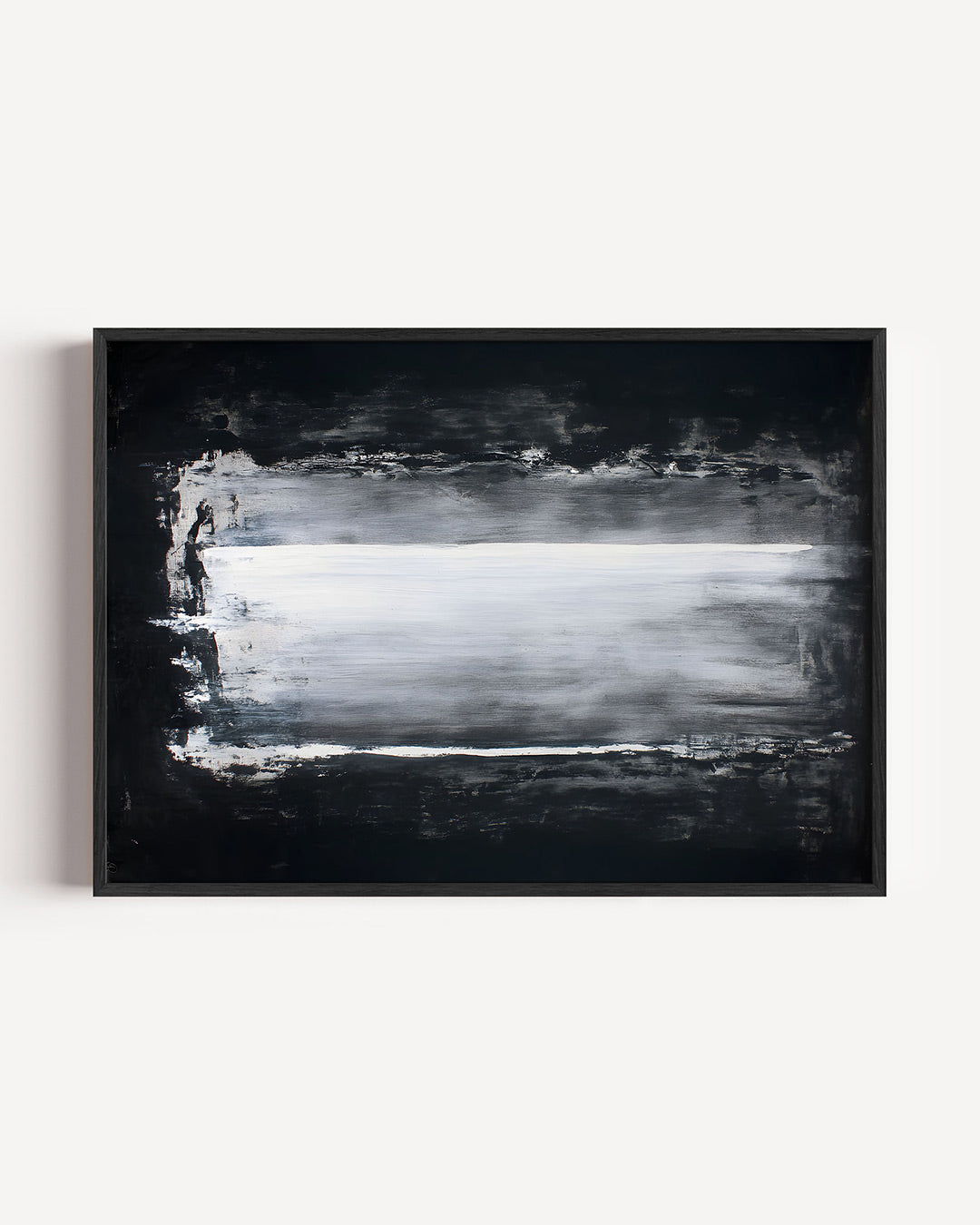 Abstracte zwart wit compositie Poster