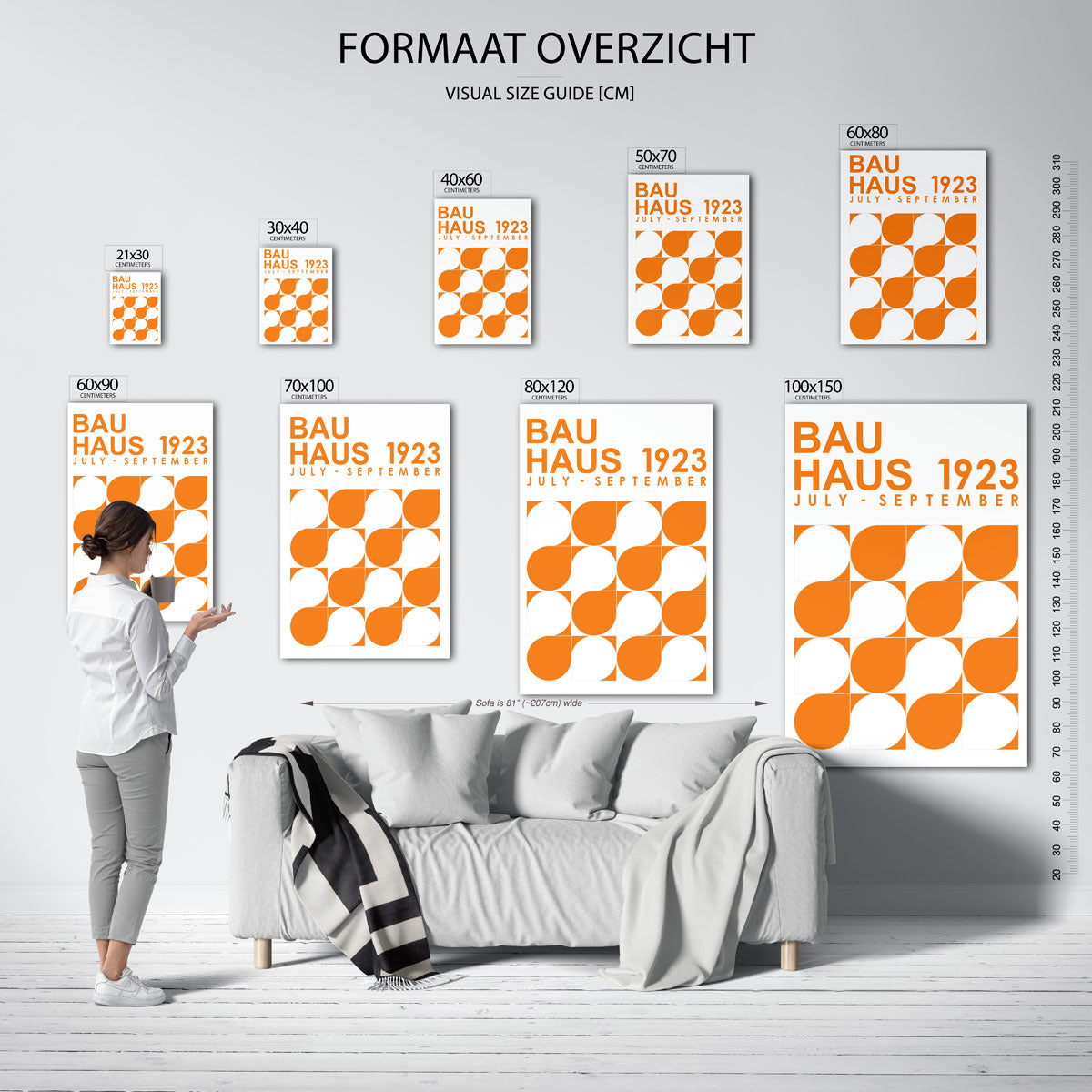 Vorm en kleur Poster