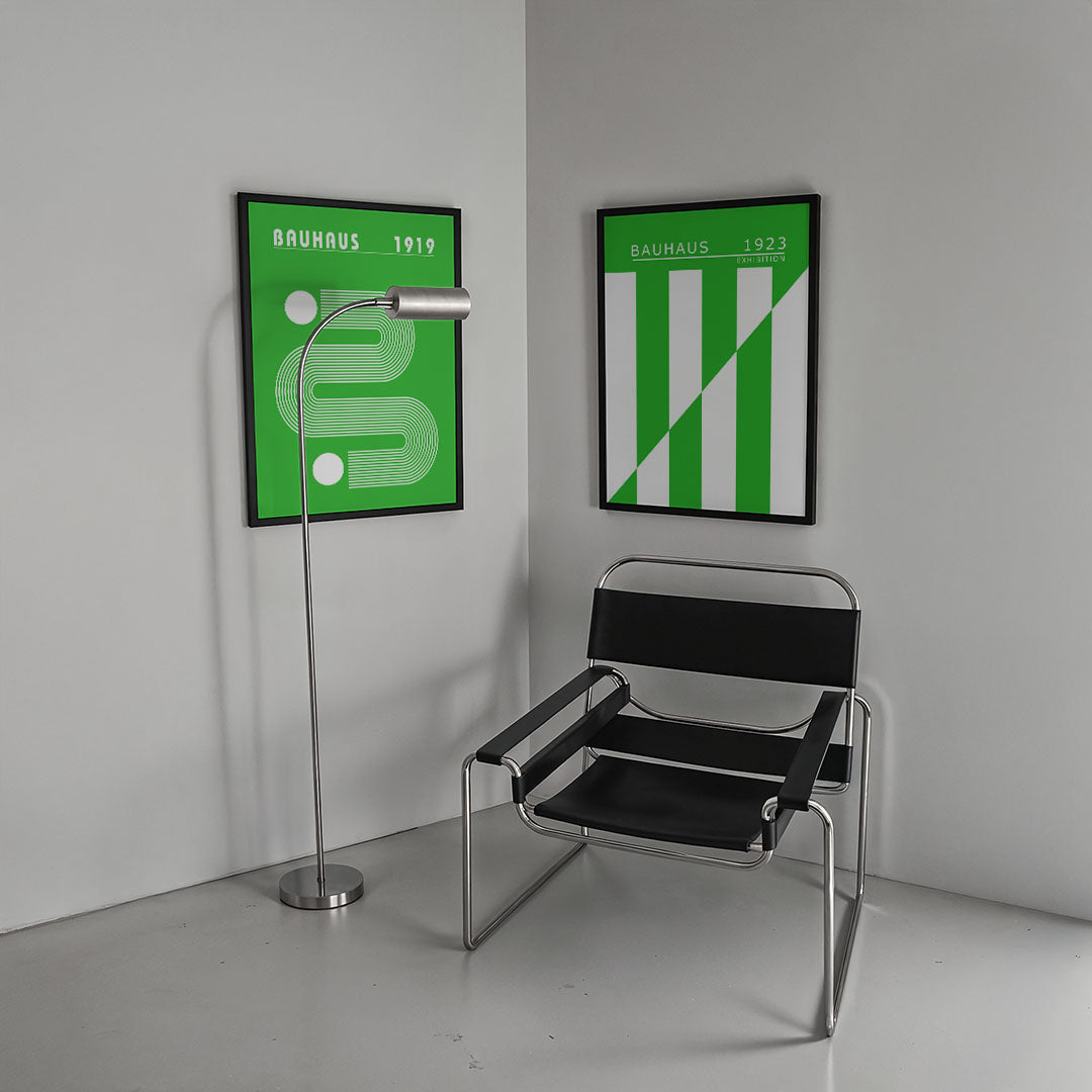 Lijnen en cirkelspel Posterset