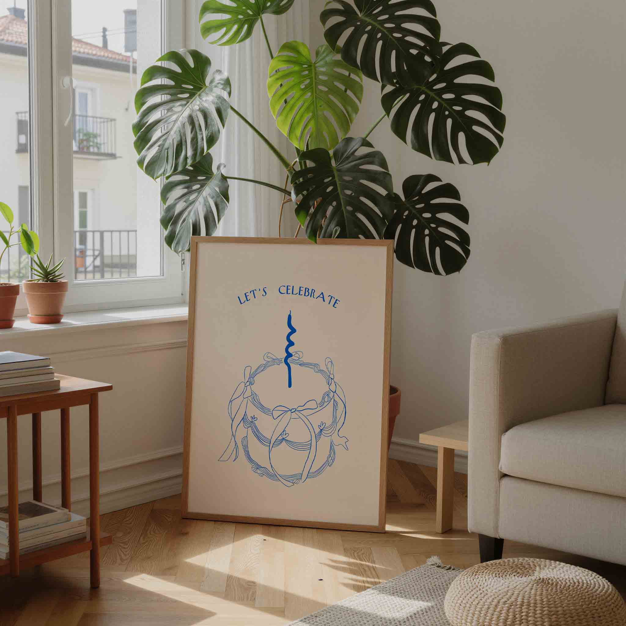 Feestelijke taart Poster