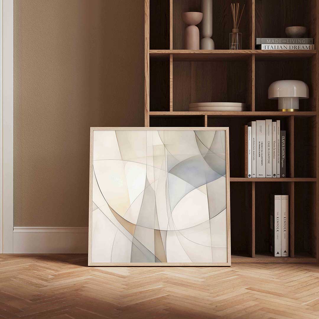 Abstracte vormen Poster