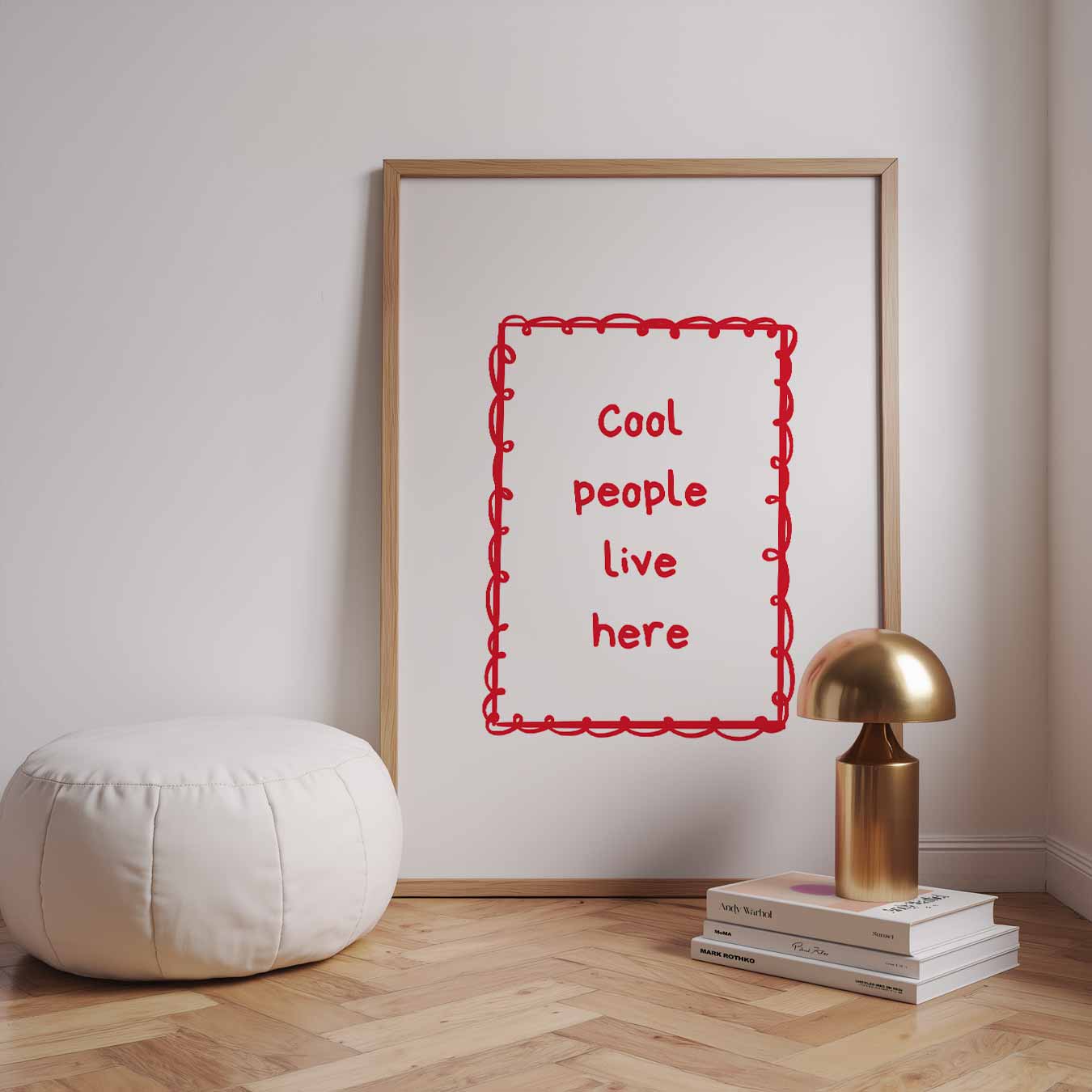 Stoere Mensen Poster-WallArtistic