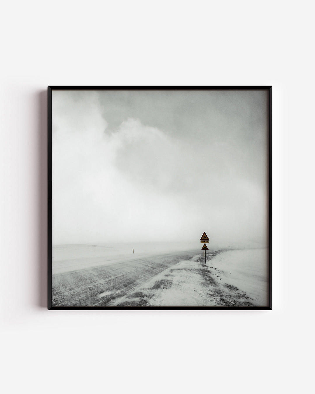 Weg in de mist Poster